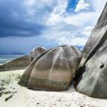 Seychellen Insel La Digue Felsen