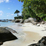 Seychellen La Digue Beach
